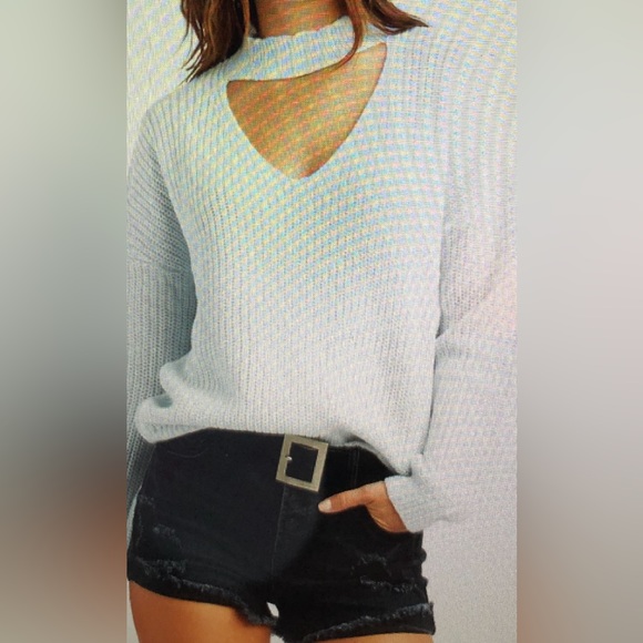 SzM vintage lady Dutch knit choker style top . - Picture 3 of 8